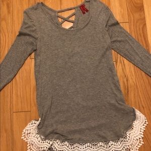 Red Camel gray shirt